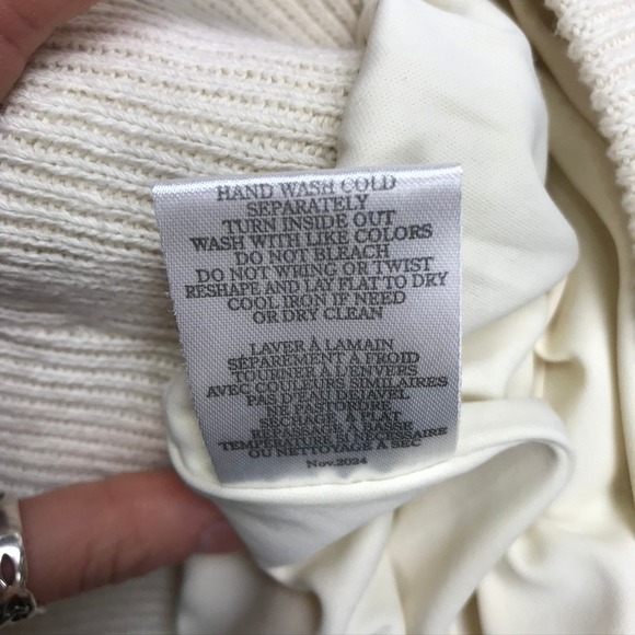 Z SUPPLY Womens Cream Pointelle Knit Maxi Skirt ZK251498 Small Ivory Boho - Picture 9 of 10